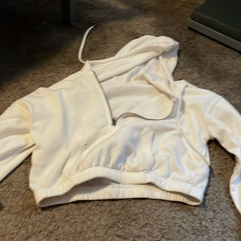Crop hoodie